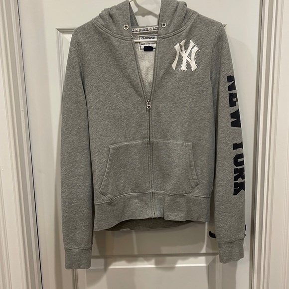 PINK Victoria's Secret Tops - PINK—- zip up hoodie